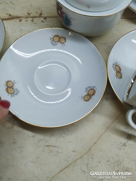 Porcelain coffee set for sale! German porcelain mocha set
