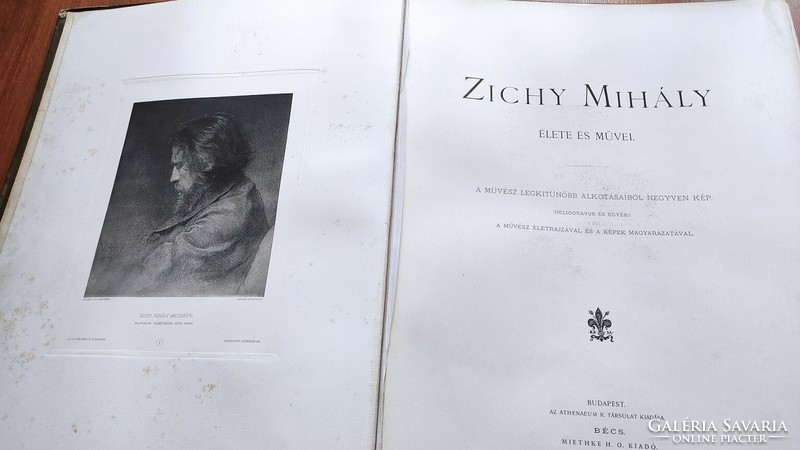The life and works of Mihály Zichy 1895.