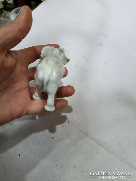 Old porcelain elephant