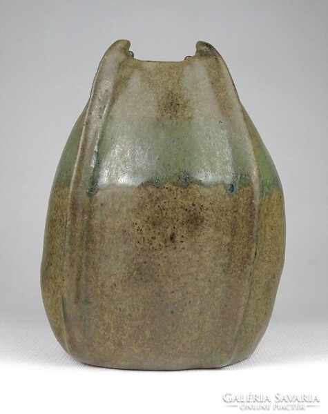 1K945 mid-century marked ceramic vase 19.5 Cm