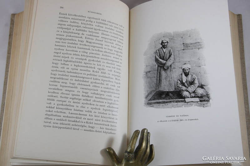 Vámbéry Ármin - Küzdelmeim Cholnoky Jenő aláírt ex librisével 1905 !!!