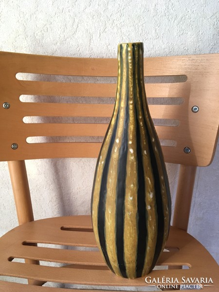Illés László kerámia váza 37cm