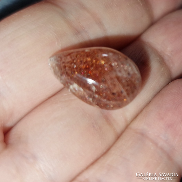 Natural sunstone gemstone drop, for jewelers, collectors, hobby purposes, etc