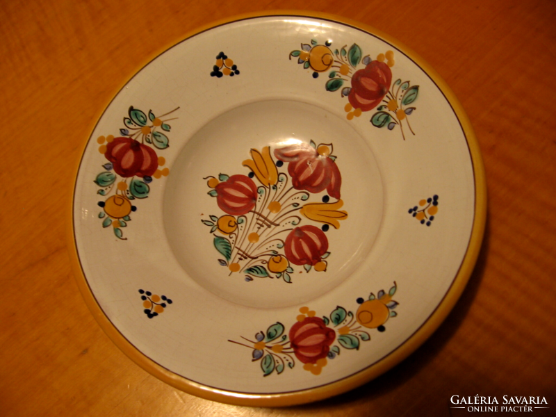 Modra ceramic folk plate, wall plate