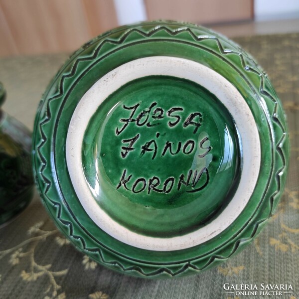 Korond ceramic vase by Józsa János