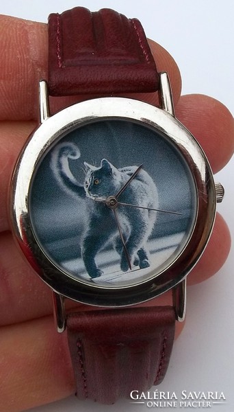 Kitten-cat unisex watch