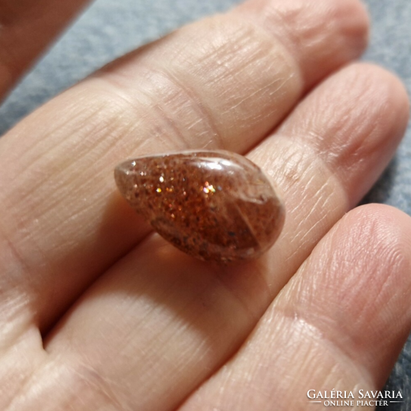 Natural sunstone gemstone drop, for jewelers, collectors, hobby purposes, etc
