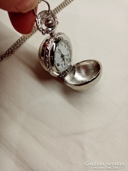 Shaped sphere necklace watch