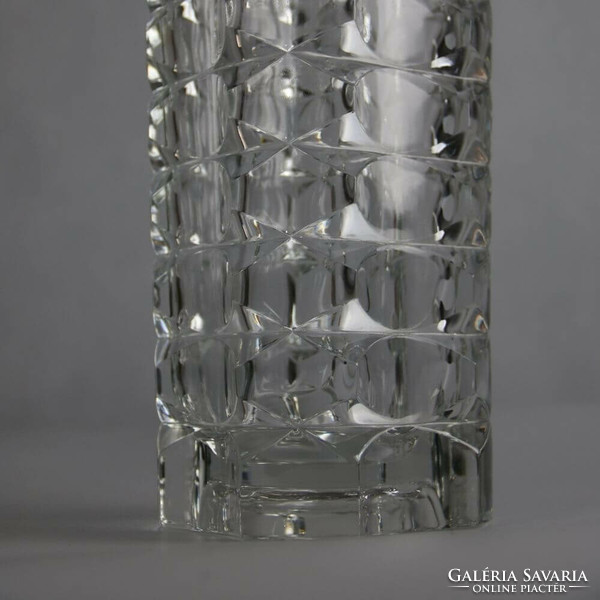 Luminarc windsor geometric glass vase from the 70s