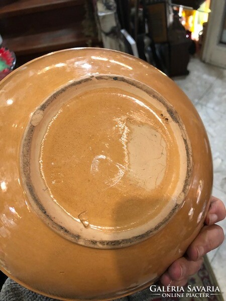 Bodrogkeresztúr ceramic work, distal plate, 22 cm in size