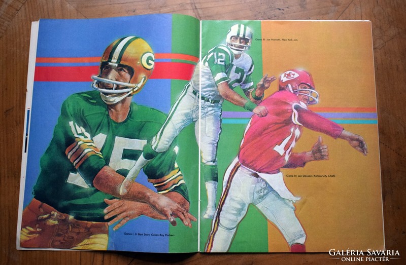 The super men of the super bowl 1978 nfl american football magazine
