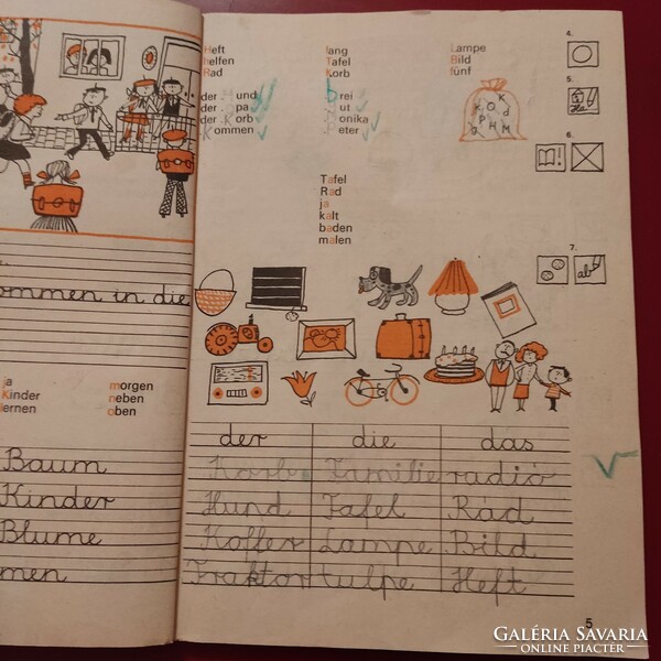 Ich lerne deutsch lesen und schreiben, elementary school Grade 2