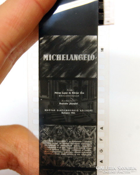 Michelangelo Black and White Slide Film (1963)
