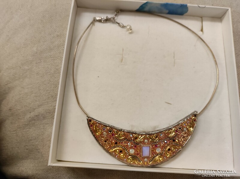 Israeli silver necklace necklace (orit schatzman)