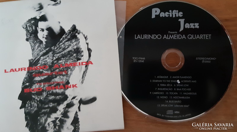 LAURINDO ALMEIDA  QUARTET    JAZZ CD
