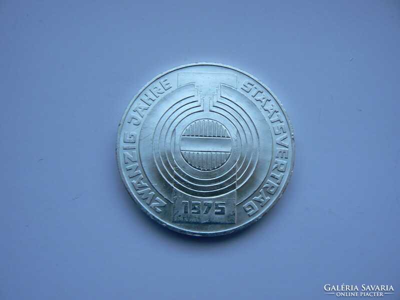 1975 AUSZTRIA EZÜST 100 SCHILLING aUNC. (24 g, 0,640) EREDETI!