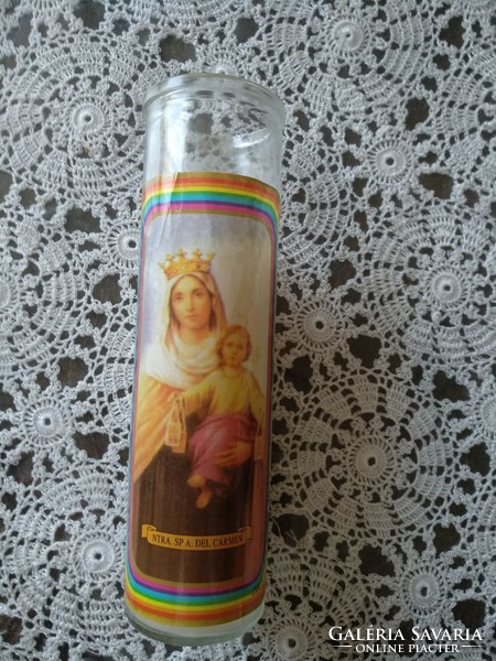 Our Lady with baby Jesus candle, negotiable