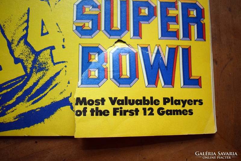 The Super Men of the Super Bowl 1978 NFL  amerikai futball magazin