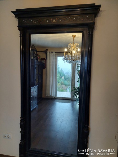 Boulle huge standing mirror 240 cm x 120 cm can also be used as a sliding or hidden door!