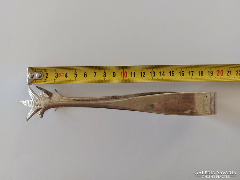 Old claw tongs English large ice cube tongs