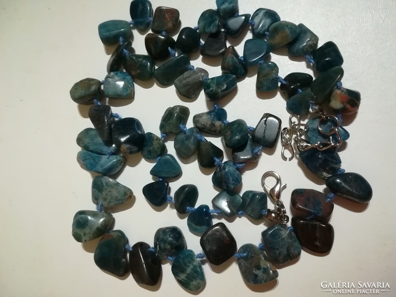 Apatite mineral necklace .56 Cm