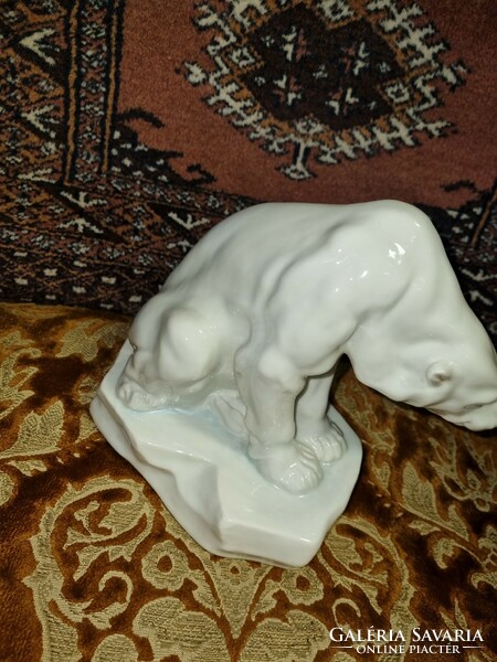 Herend porcelain polar bear