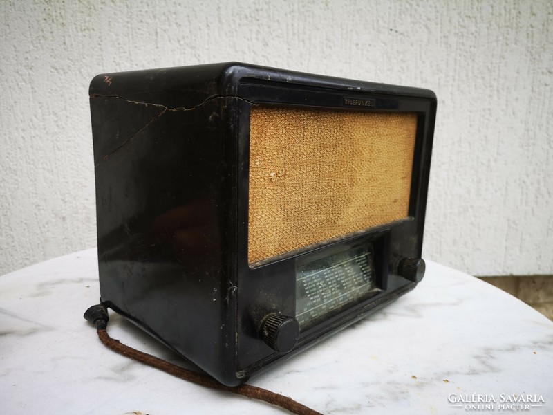 Telefunken rádió 1942 -44. 2.világháború idejéből Német. Rádió Múzeum