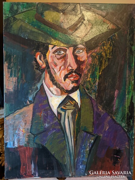 Man in hat - portrait