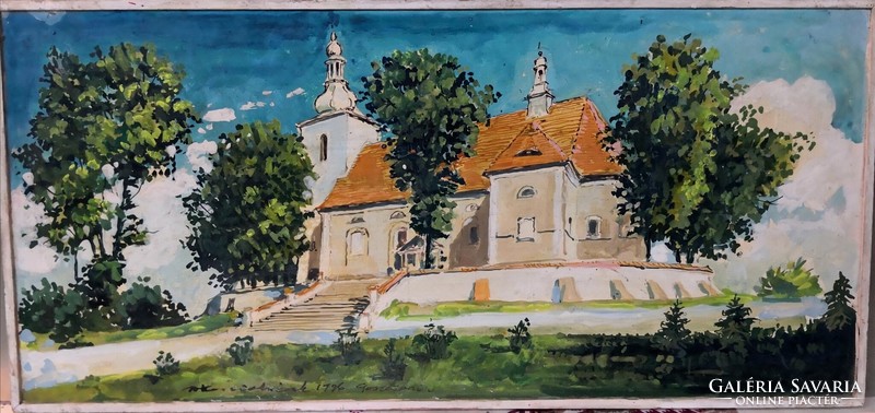 Fk/288 - with foreign markings - Goszezernion church