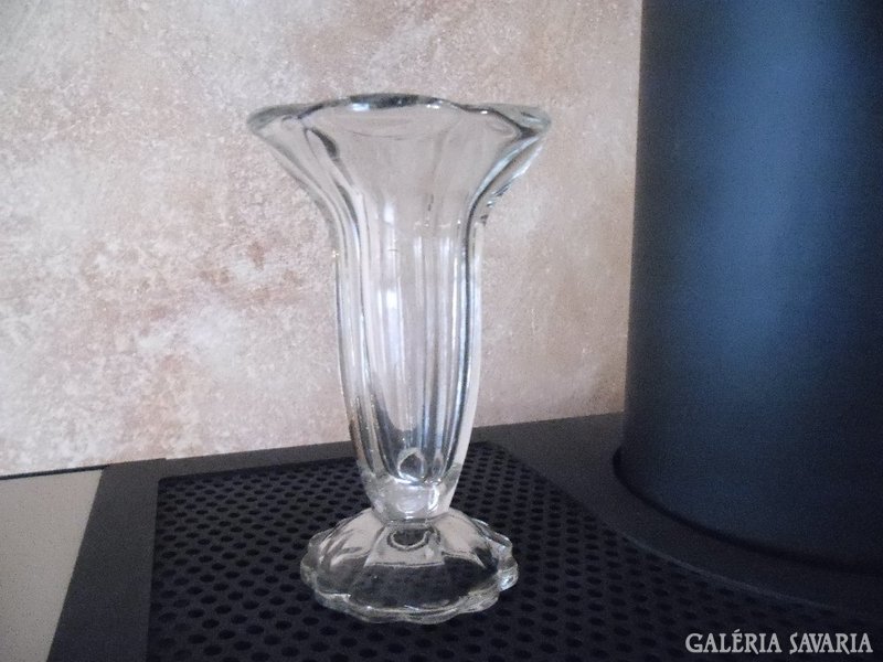 Antique glass vase