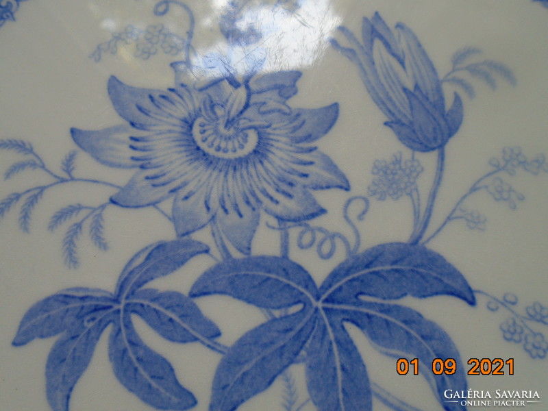 1830 SPODE "FLORAL" Virág minta, nagy dísztál BLUE ROOM COLLECTION