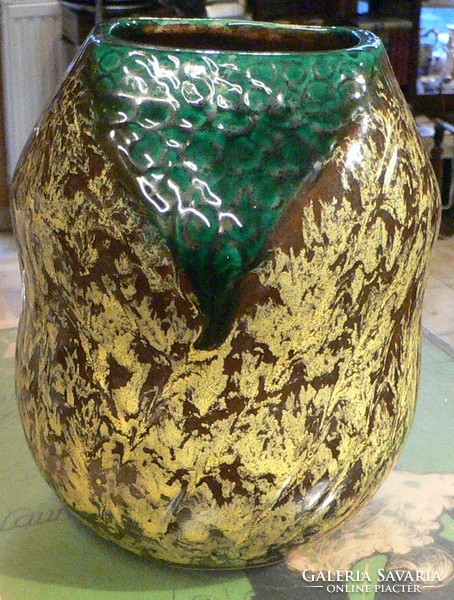 Retro ceramic owl vase