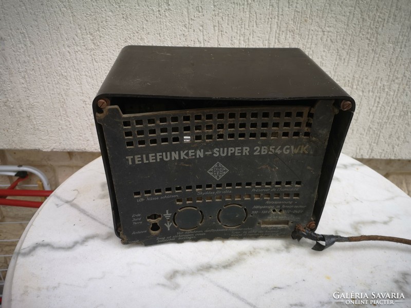 Telefunken radio 1942-44. German since World War 2. Radio museum