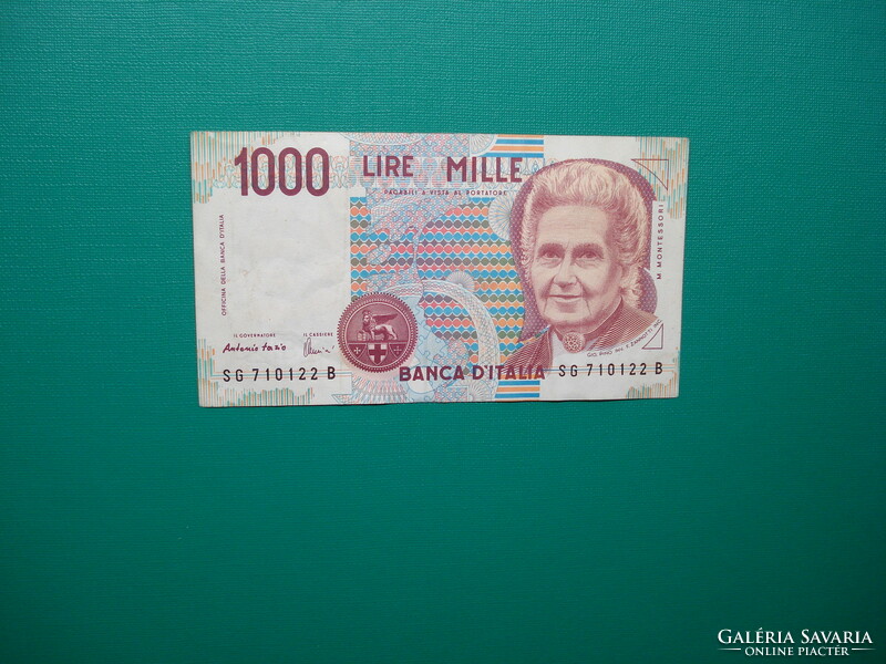 Olaszország 1000 líra 1990