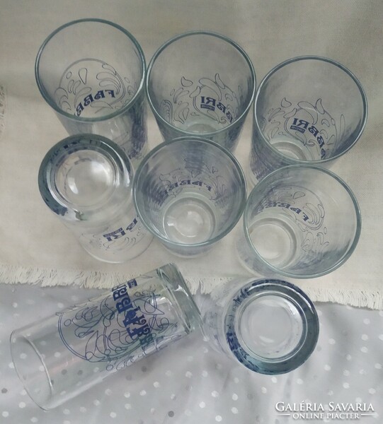 Glass glass marked Fabbri 1905 2.5dl, 8 pcs