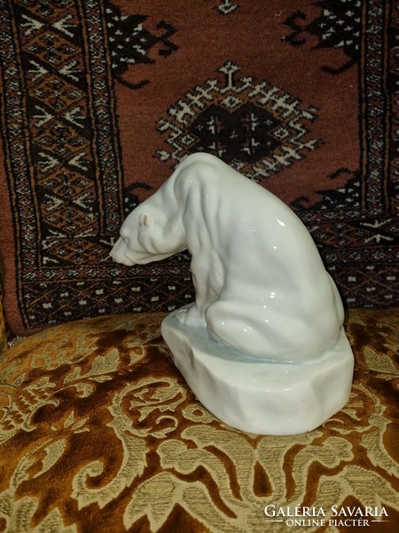 Herend porcelain polar bear