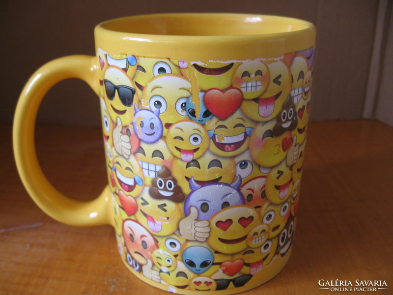 Emoji coffee and cocoa mug