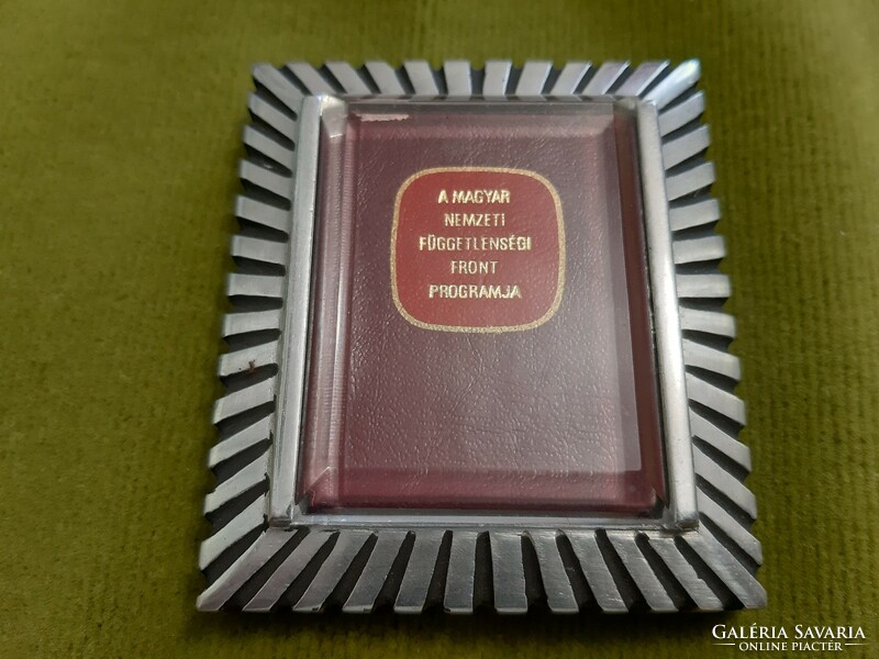 The program of the Hungarian National Independence Front is a mini-book