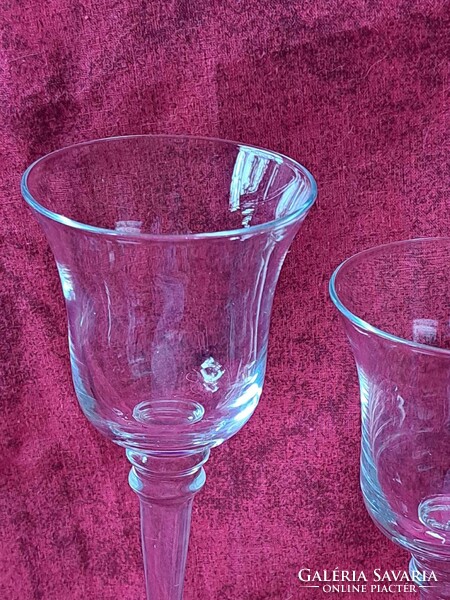 Showy Christmas 3-part glass candle holder or candle holder