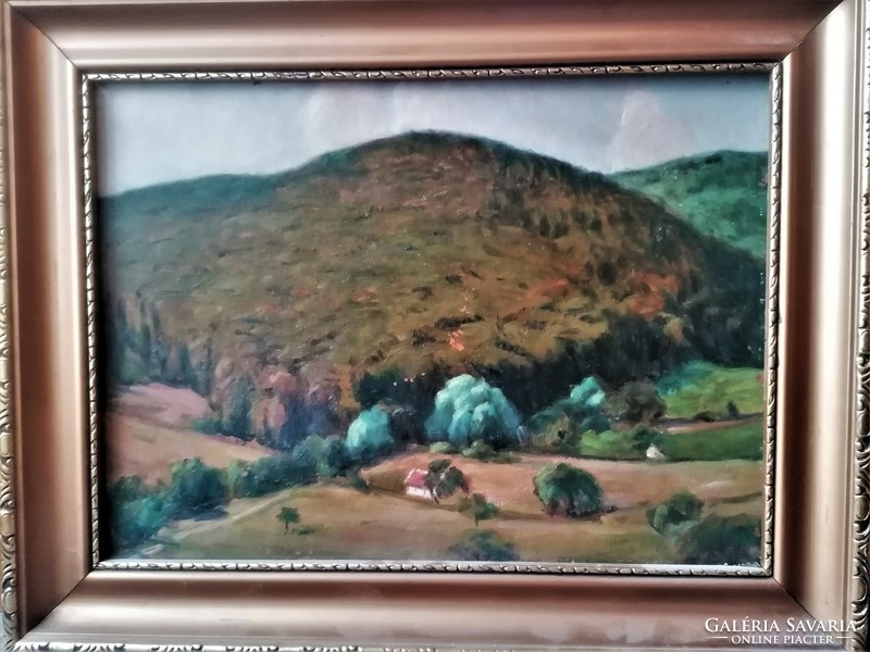 József Karvaly: landscape