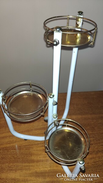 Retro metal candlestick stand