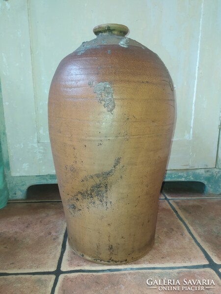 Antik kerámia edény tároló palack