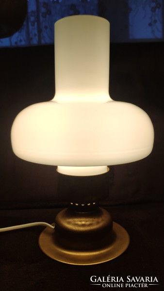 Art deco design asztali lámpa a 70-es évekből