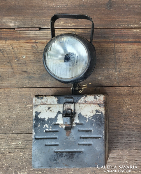 Railway lamp, battery type