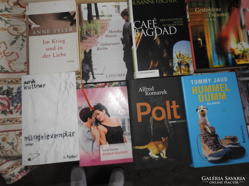 Német nyelvű regények darabáron - német romantikus regények