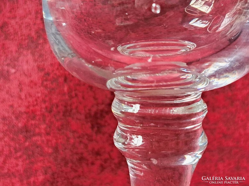 Karácsonyi mutatós 3 részes üveg mécses vagy gyertya tartó