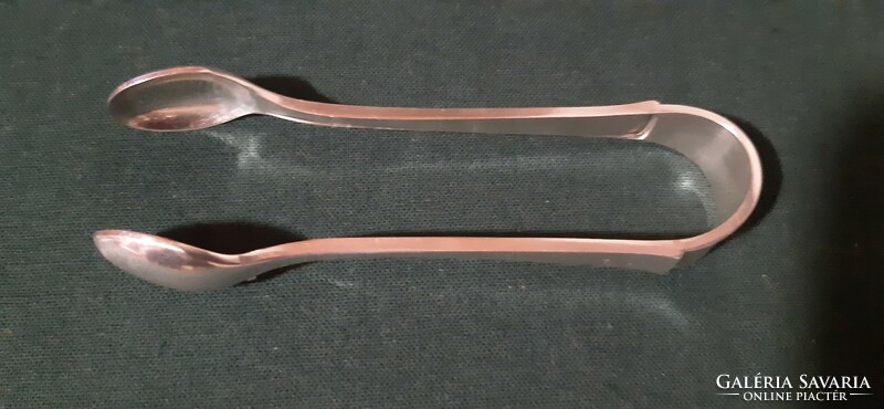 Silver sugar cube tongs