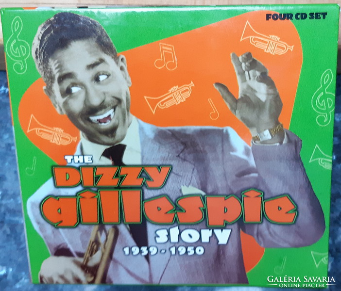 Dizzy gillespie story 1939 - 1950 - 4 cd - jazz