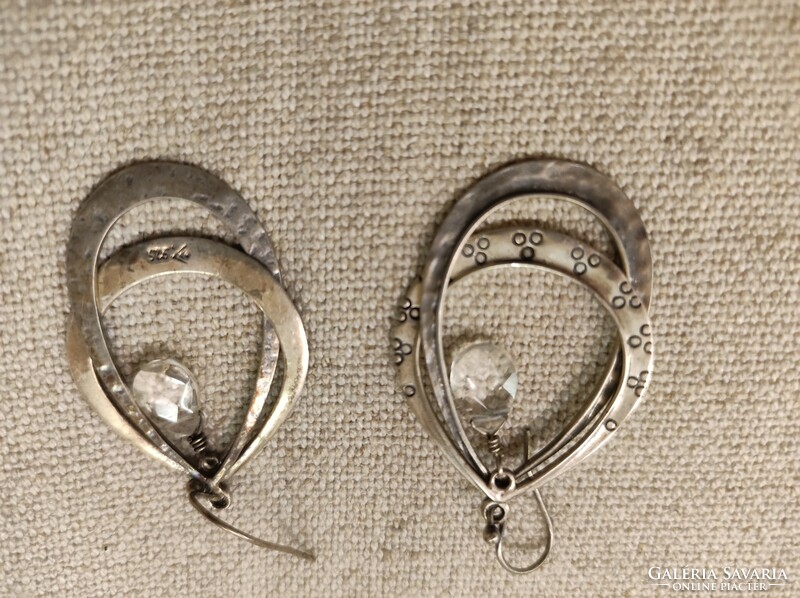 Silver earrings (silpada)