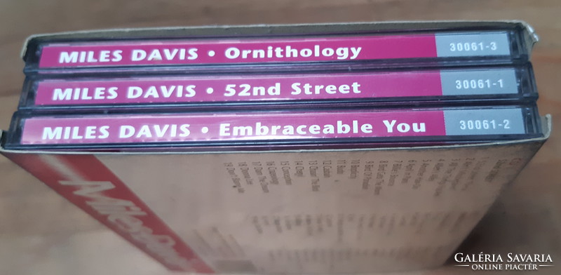 MILES DAVIS : TRIPLE  TREASURES   3 CD      JAZZ